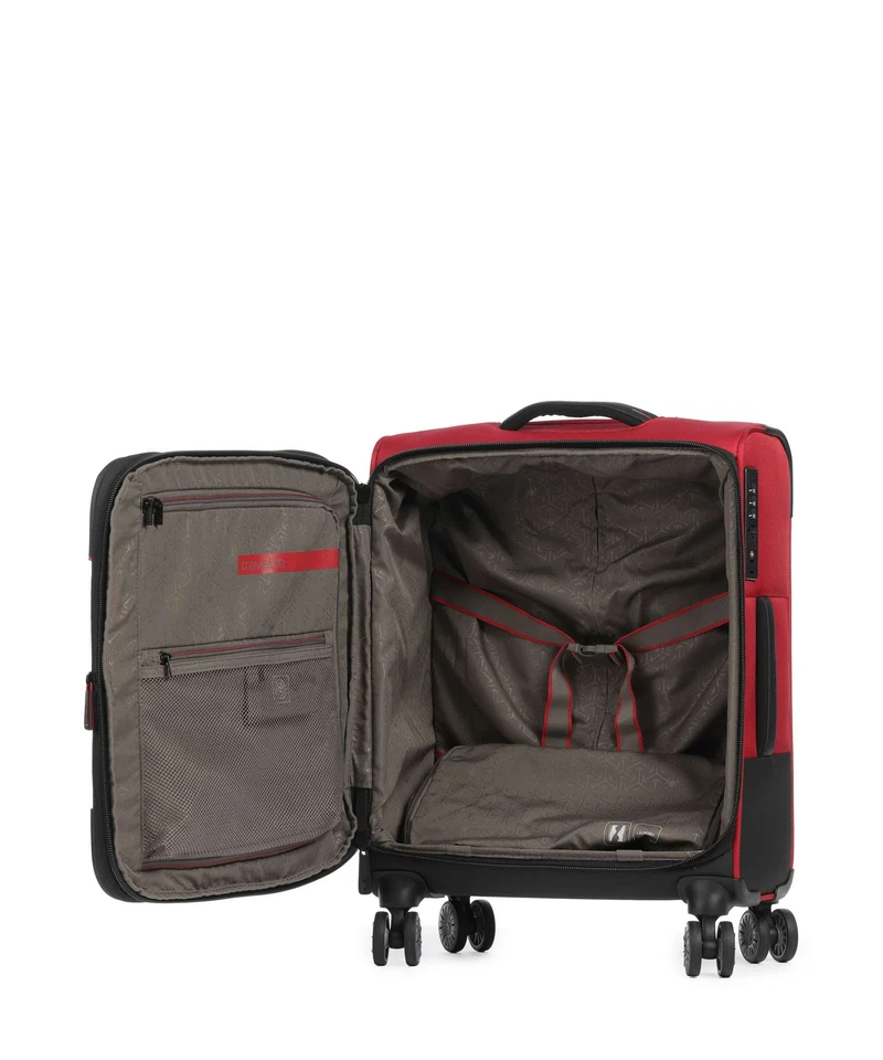 Travelite Crosslite Valise 4 roues red