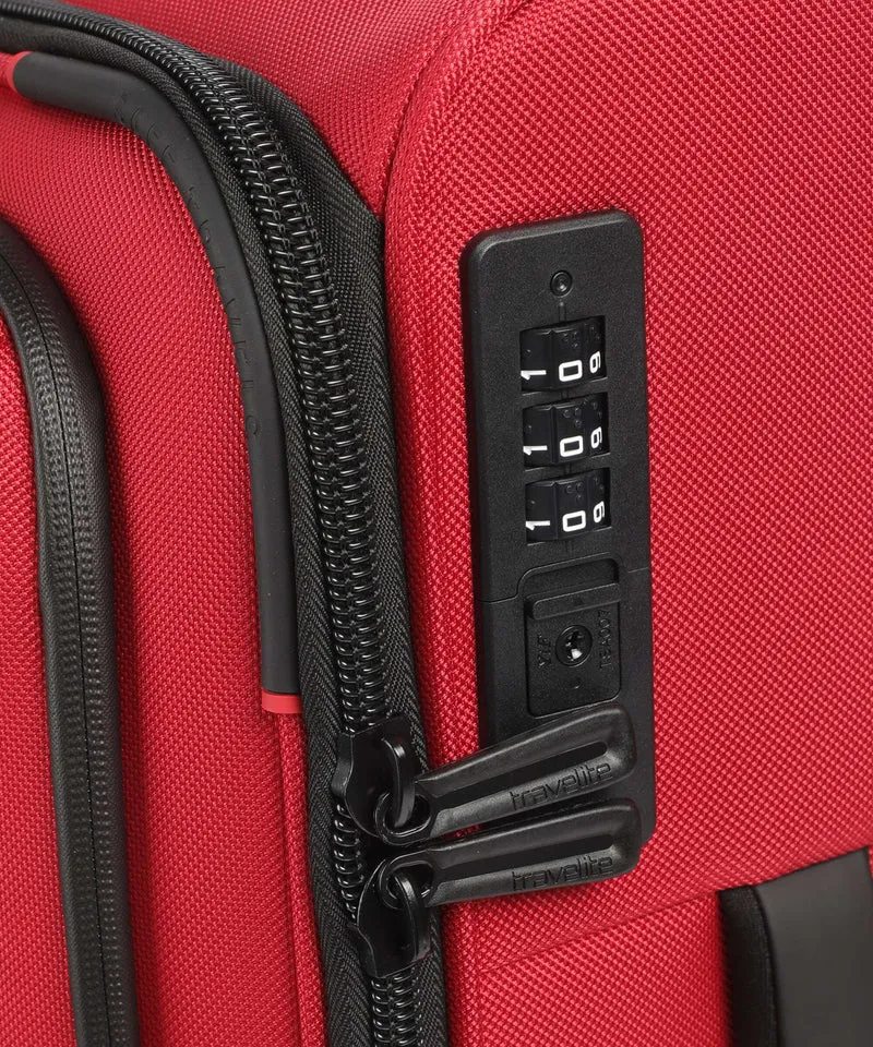 Travelite Crosslite 5.0 Valise 4 roues red
