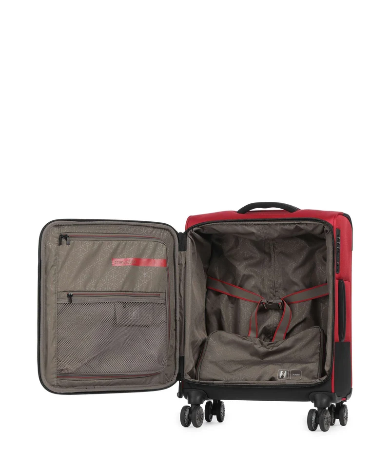 Travelite Crosslite 5.0 Valise 4 roues red