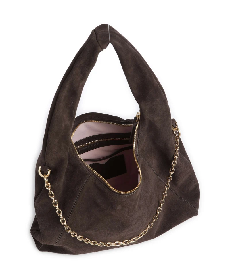 Les Visionnaires Jade Cozy Chain Sac fourre-tout dark brown