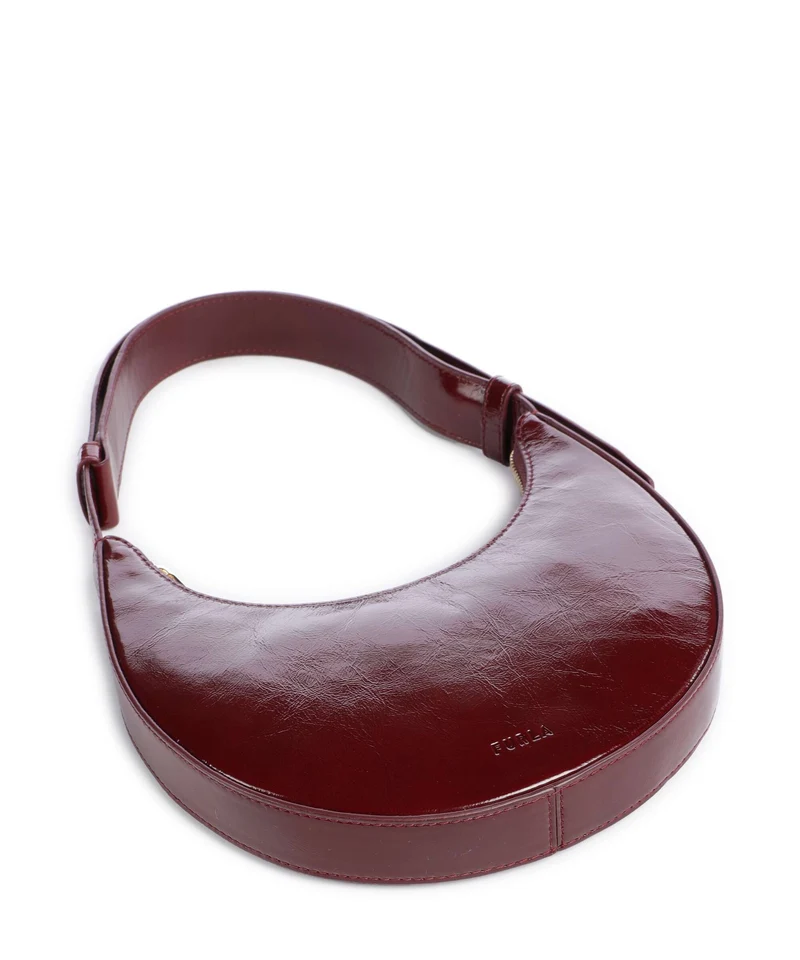 Furla Delizia Mini Sac porté épaule rubino