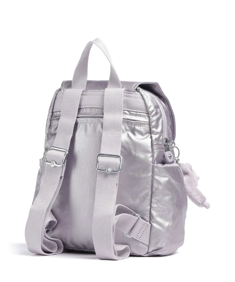 Kipling Basic City Zip Mini Sac à dos lilac moon/metallic