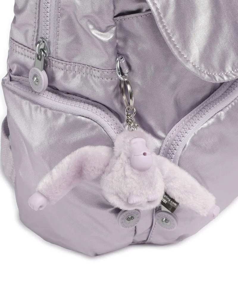 Kipling Basic City Zip Mini Sac à dos lilac moon/metallic
