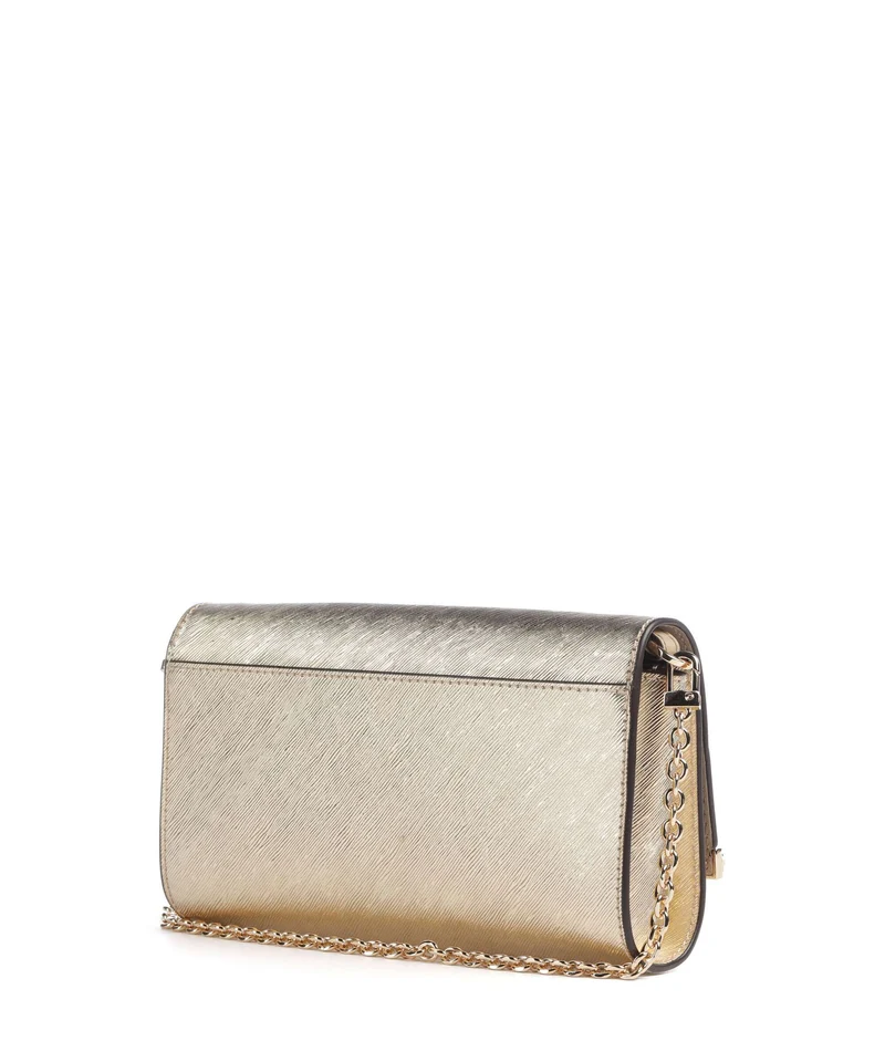 Michael Kors Mona Large Sac bandoulière pale gold