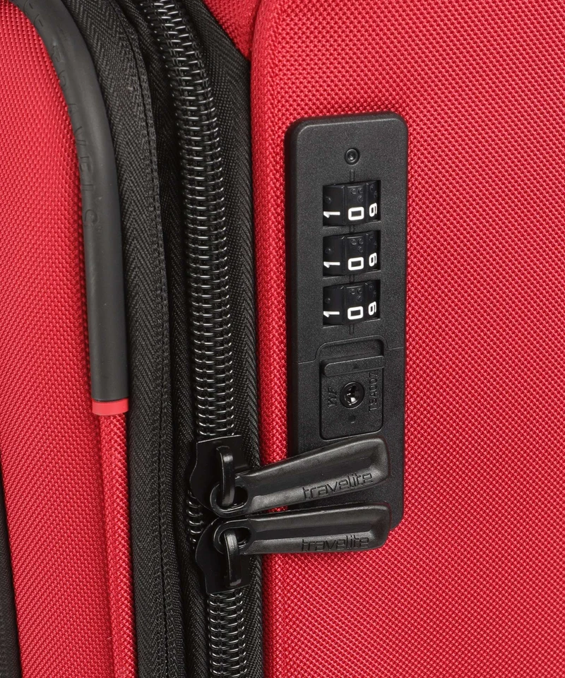 Travelite Crosslite 5.0 Valise 4 roues red