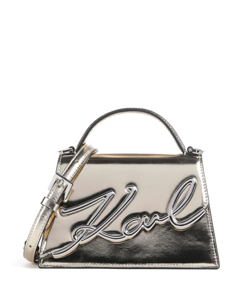 Karl Lagerfeld K/Signature 2.0 Sac bandoulière light gold