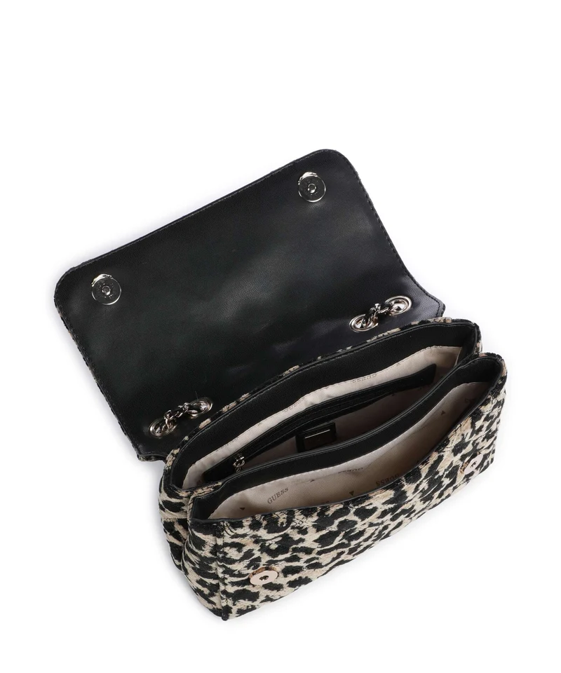 Guess Giully Sac porté épaule leopard