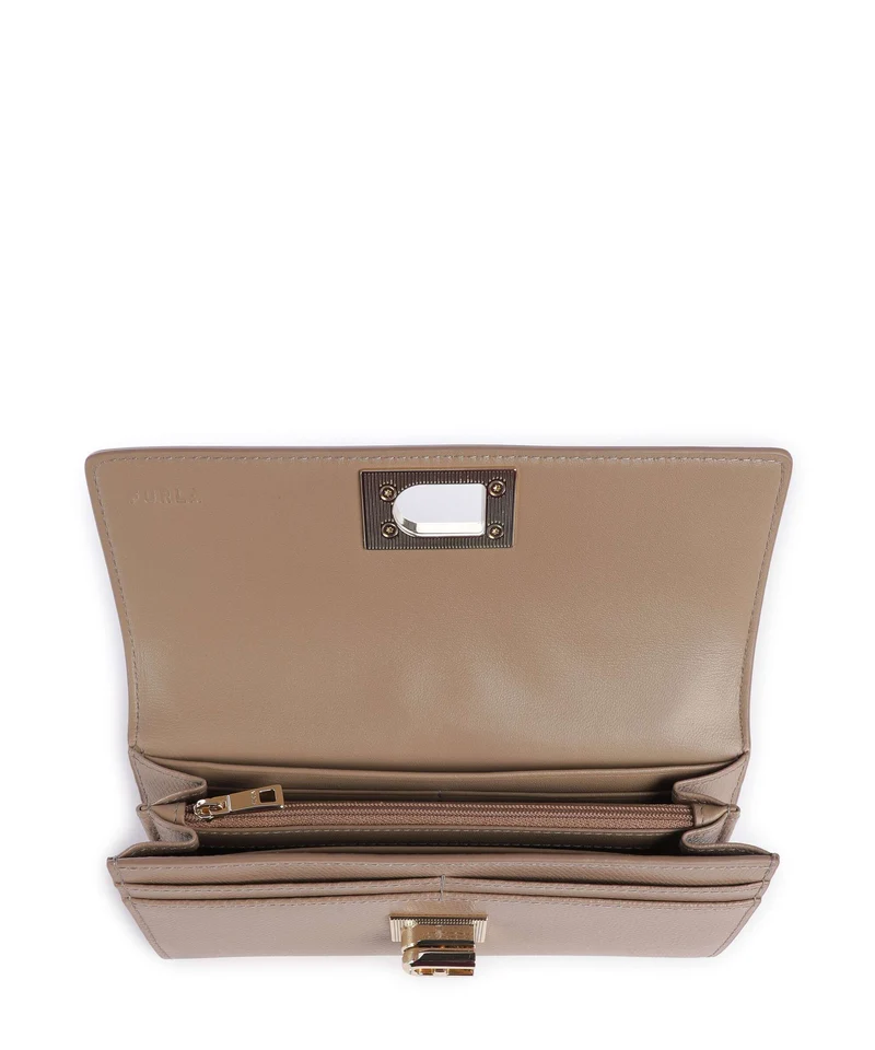Furla 1927 Continental Portefeuille greige
