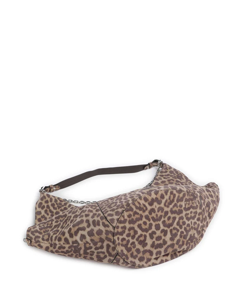 Les Visionnaires Amelie Cozy Chain Sac fourre-tout leo print