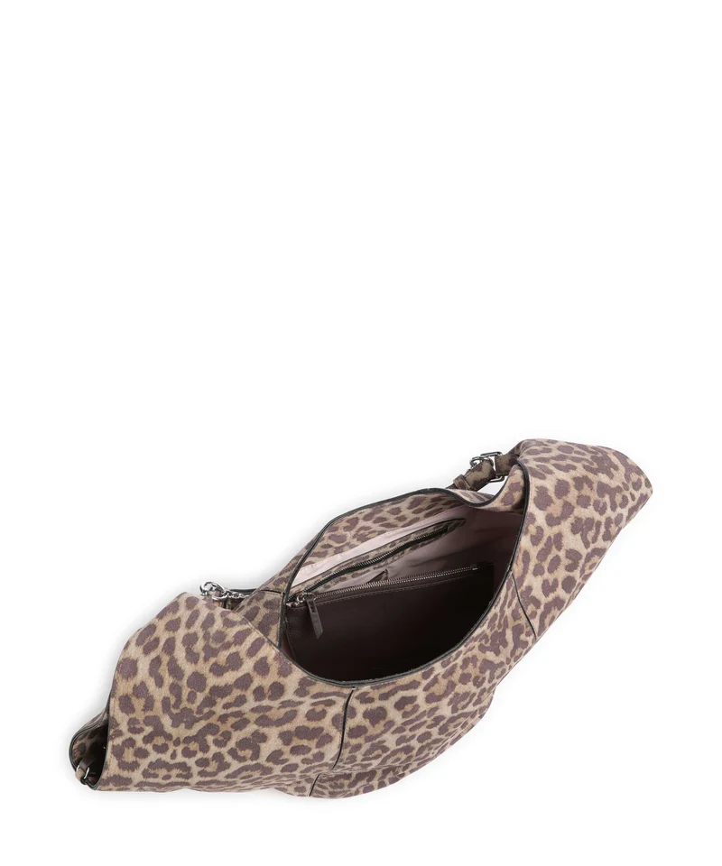 Les Visionnaires Amelie Cozy Chain Sac fourre-tout leo print