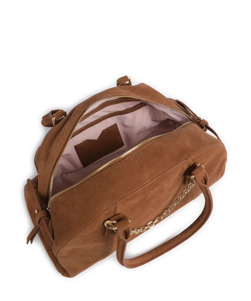 Les Visionnaires Odette Cozy Chain Sac à main cognac
