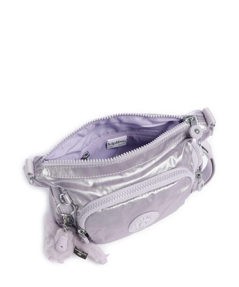 Kipling Basic Gabbie Mini Sac bandoulière lilac moon/metallic