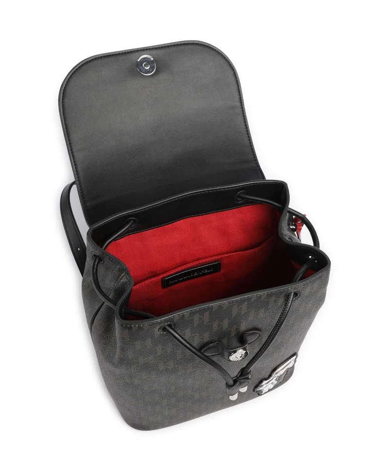 Karl Lagerfeld Ikon Monogram Small Sac à dos brown/kl mono