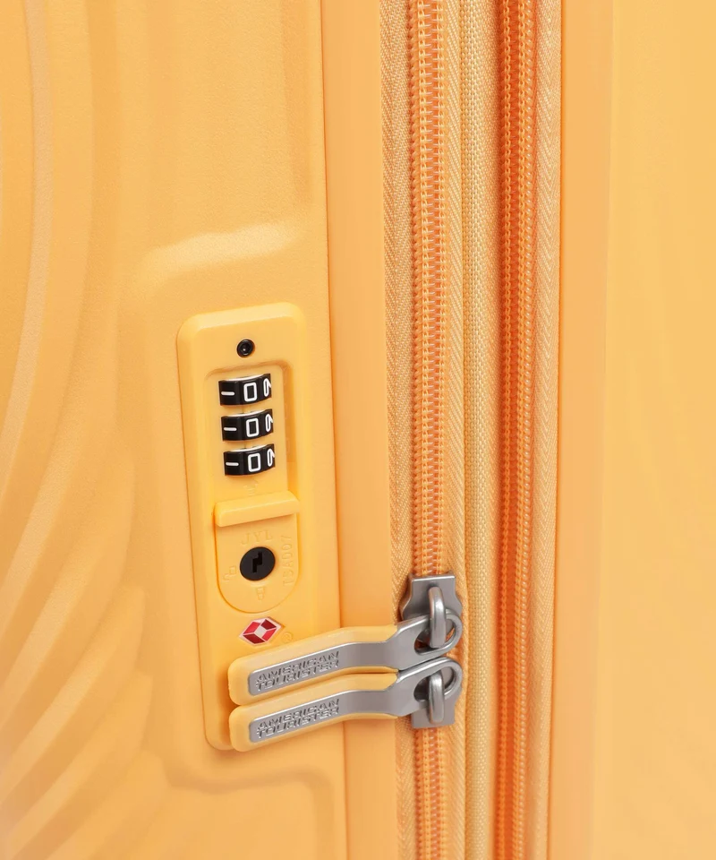 American Tourister Mickey Magic Valise 4 roues mickey peachy orange