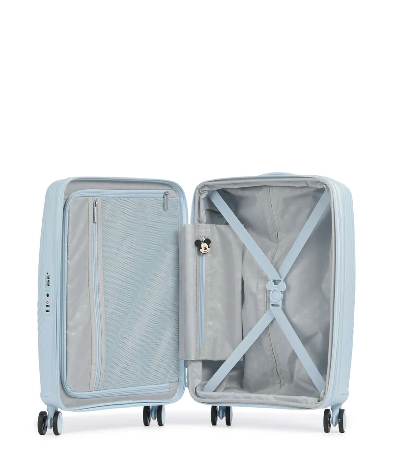 American Tourister Mickey Magic Valise 4 roues mickey pastel blue