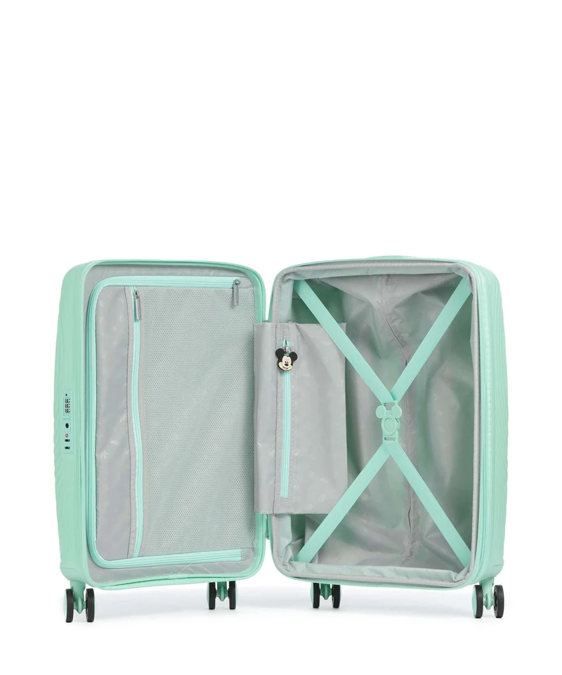 American Tourister Mickey Magic Valise 4 roues mickey jelly mint