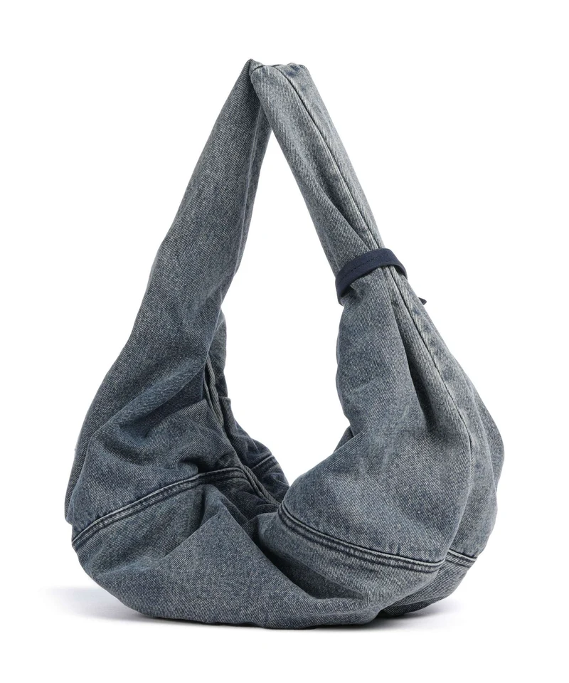 Les Visionnaires Greta Denim Essential Sac fourre-tout washed denim
