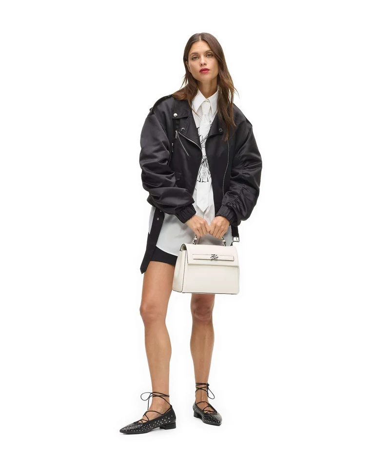 Karl Lagerfeld K/Autograph Medium Sac à main off white