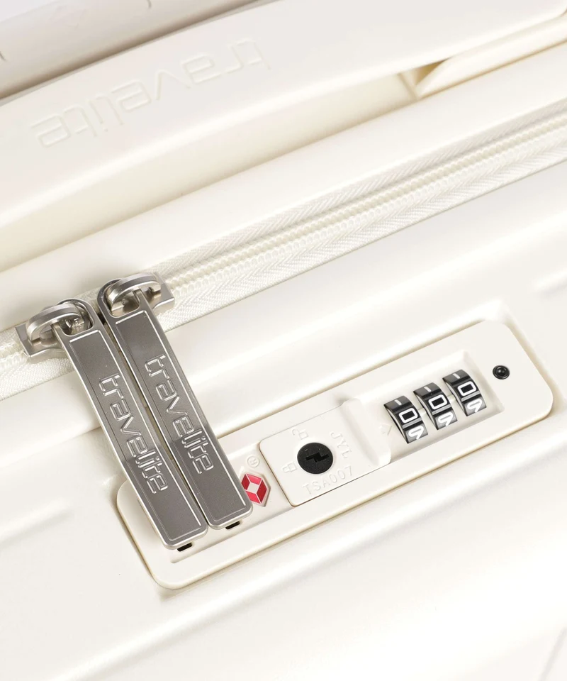 Travelite Panello Valise 4 roues ivory