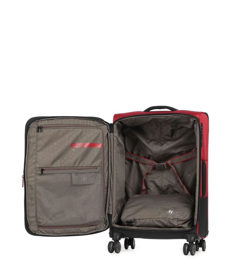 Travelite Crosslite 5.0 Valise 4 roues red