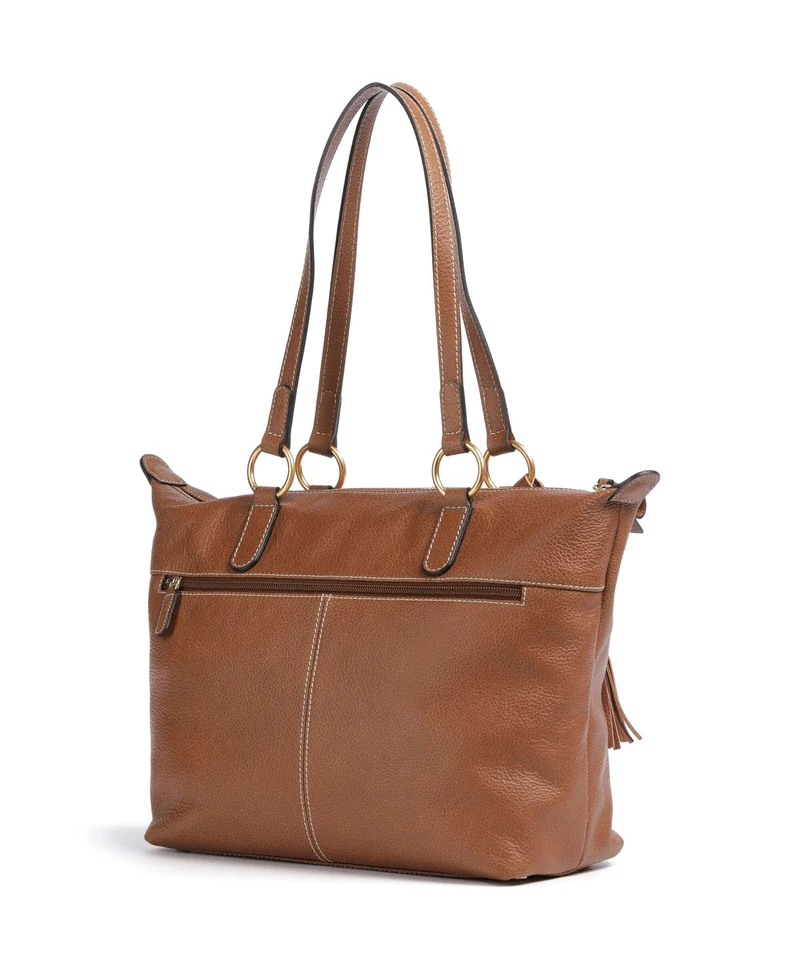 Picard Calico Cabas cognac
