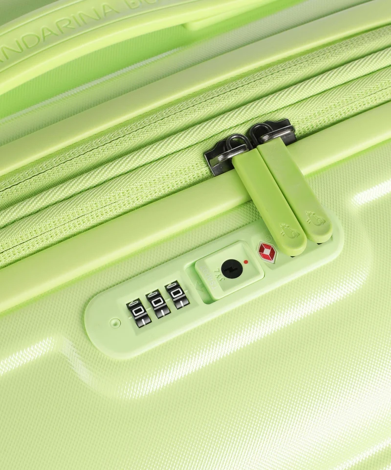 Mandarina Duck Logoduck+ Valise 4 roues matcha