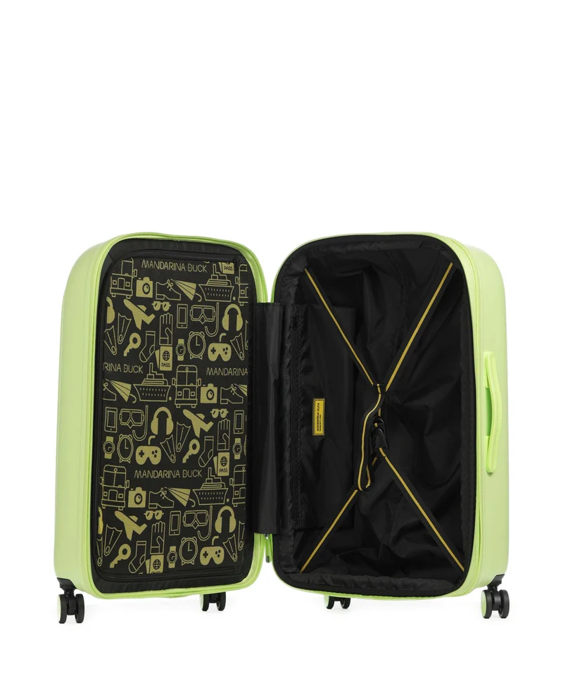 Mandarina Duck Logoduck+ Valise 4 roues matcha