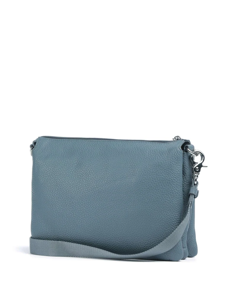 Mandarina Duck Mellow Leather Sac bandoulière iron