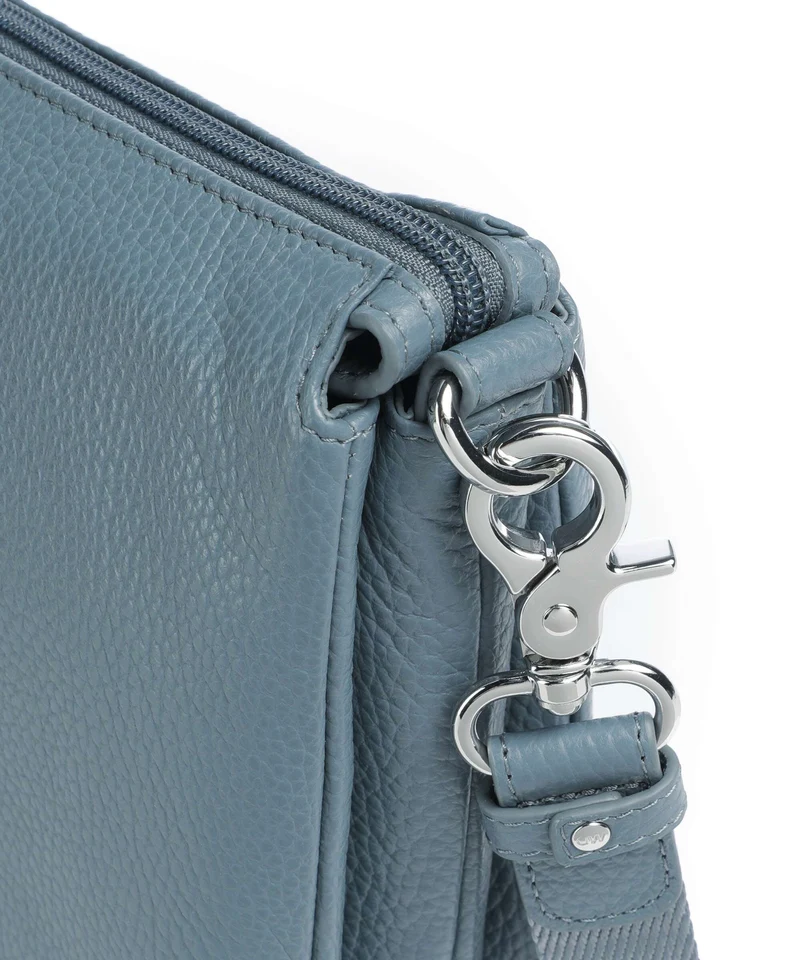 Mandarina Duck Mellow Leather Sac bandoulière iron