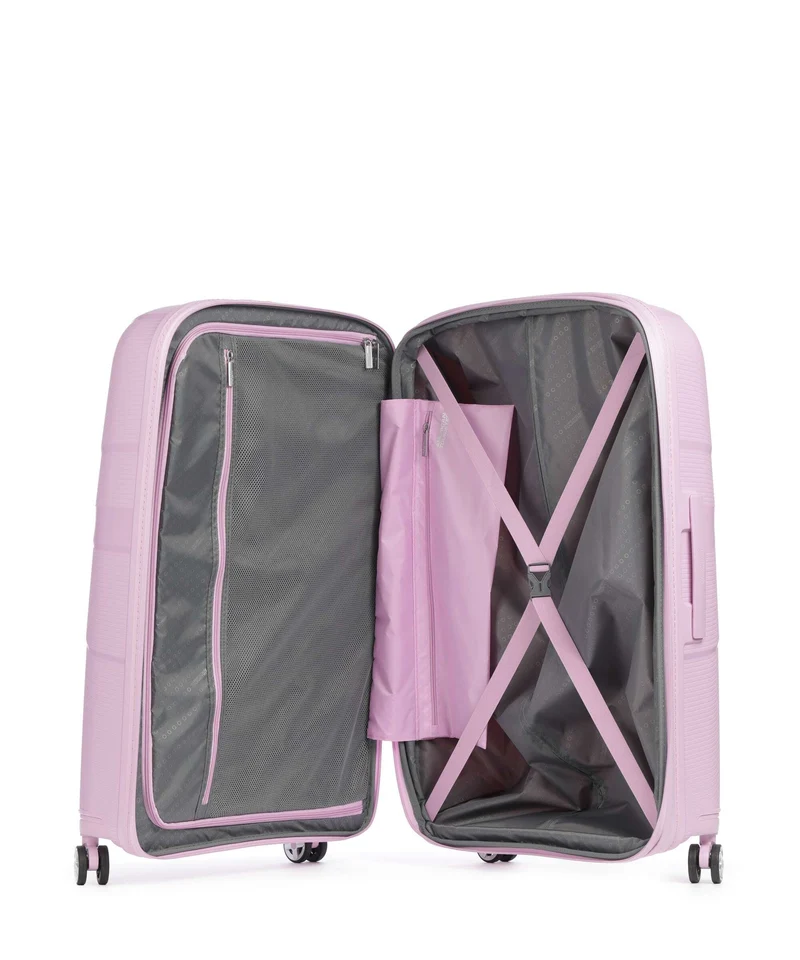 American Tourister Starvibe Valise 4 roues metallic pastel lavender