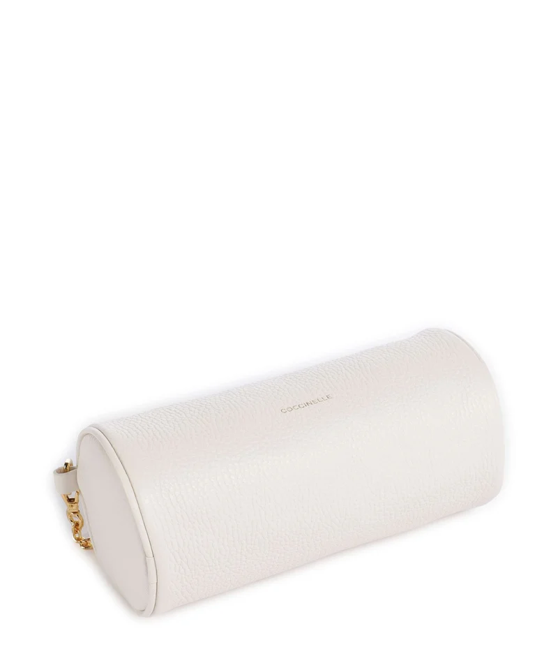 Coccinelle Aura Sac porté épaule blanco