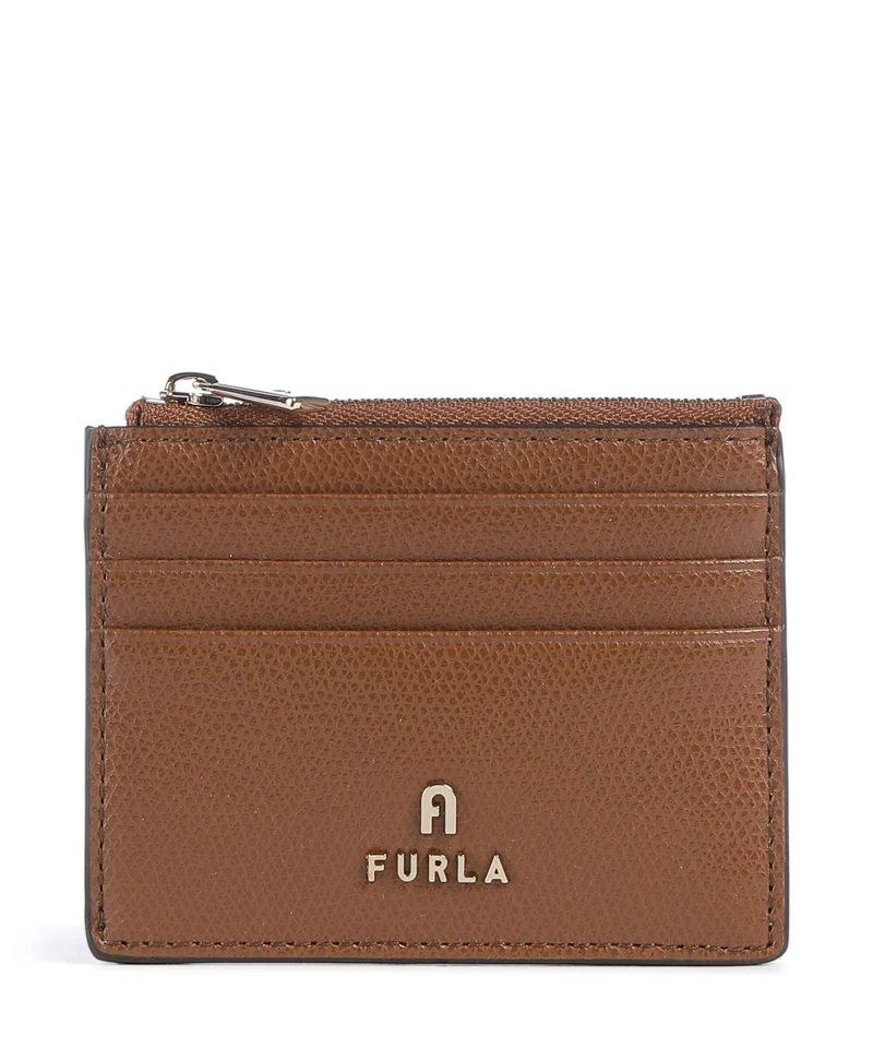 Furla Camelia S Étui à cartes crédit cognac