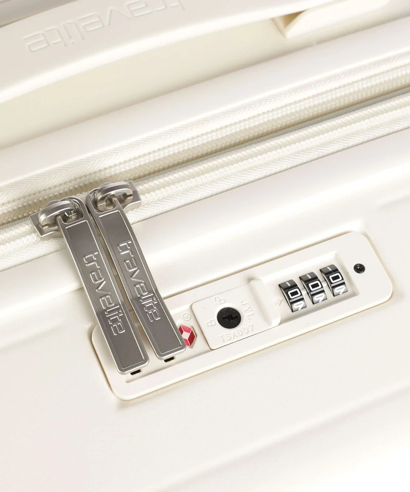 Travelite Panello Valise 4 roues ivory