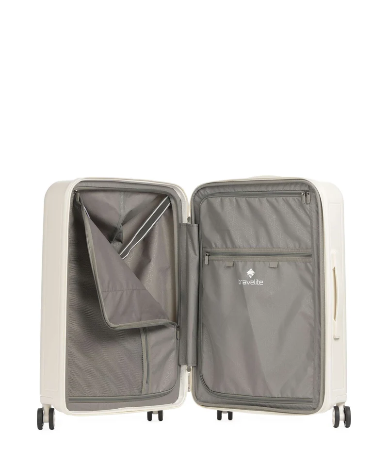 Travelite Panello Valise 4 roues ivory