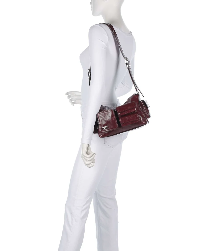 Michael Kors Dakota Medium Sac porté épaule oxblood