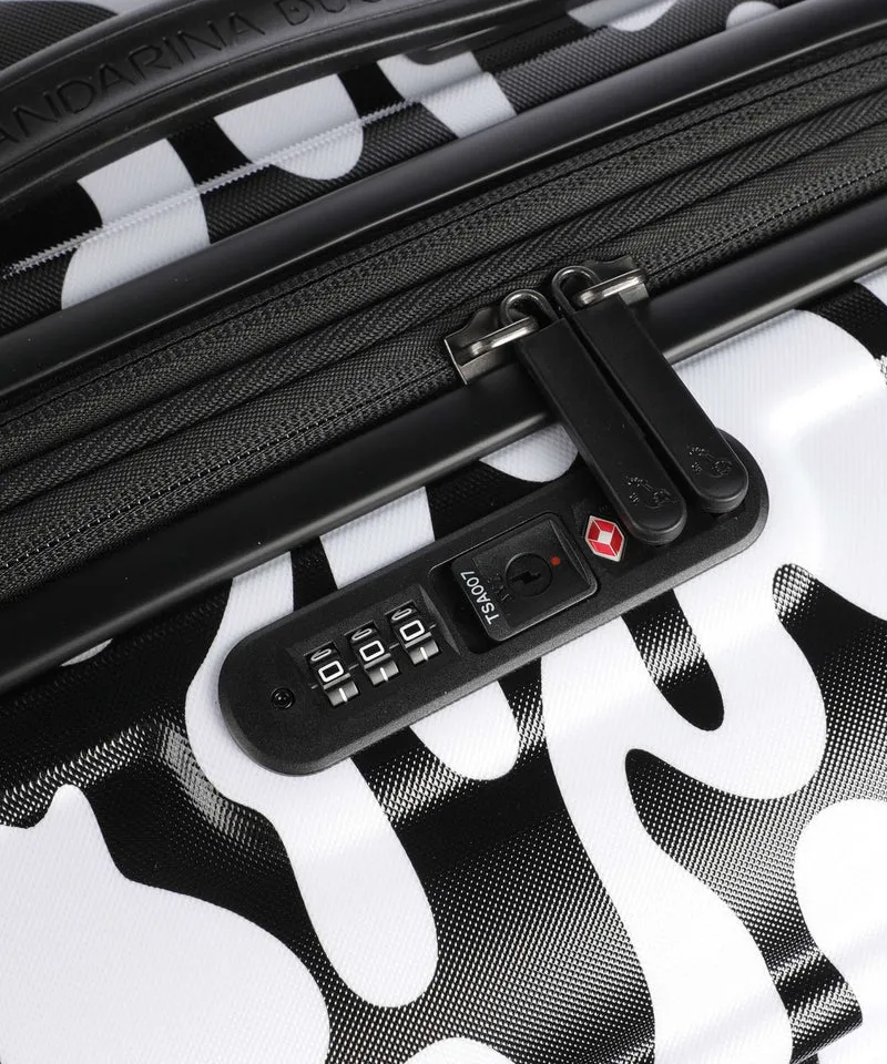 Mandarina Duck Logoduck+ Moire Valise 4 roues moire