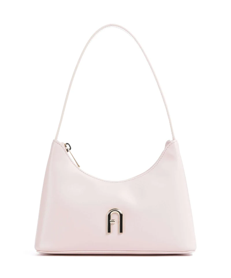 Furla Diamante Mini Sac porté épaule dusty pink