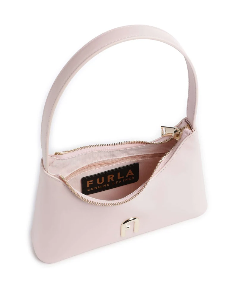 Furla Diamante Mini Sac porté épaule dusty pink