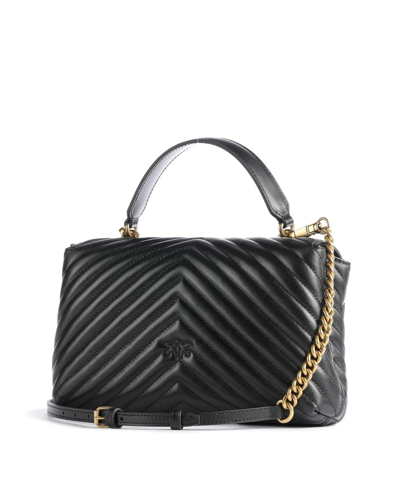 Pinko Love Lady Puff Classic Sac à main nero/antique gold