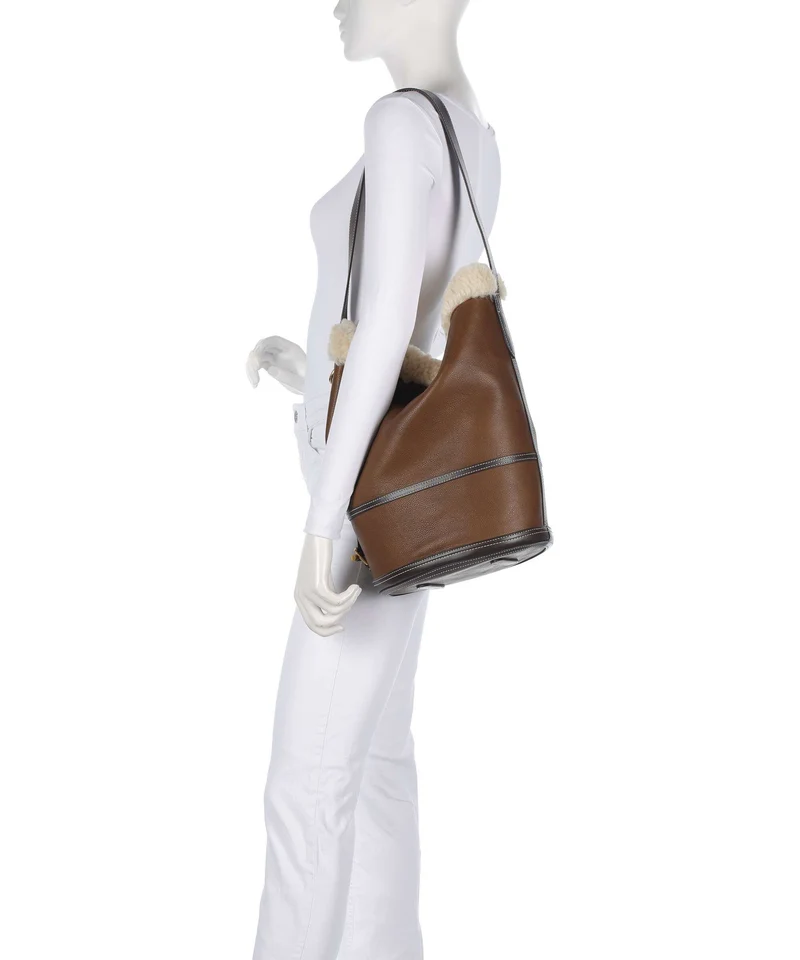 Polo Ralph Lauren Bellport Medium Sac seau luggage/cream