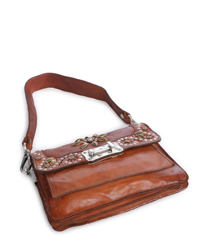 Campomaggi Sac porté épaule cognac