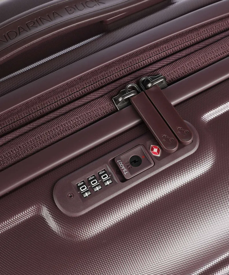 Mandarina Duck Logoduck+ Valise 4 roues choco ice