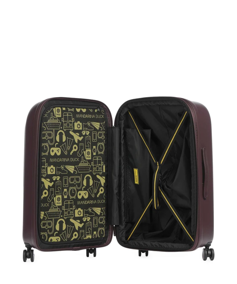 Mandarina Duck Logoduck+ Valise 4 roues choco ice