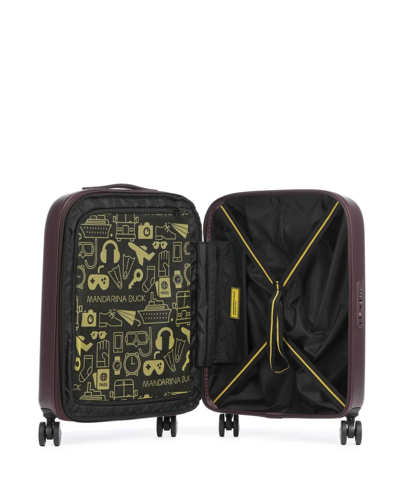 Mandarina Duck Logoduck+ Valise 4 roues choco ice