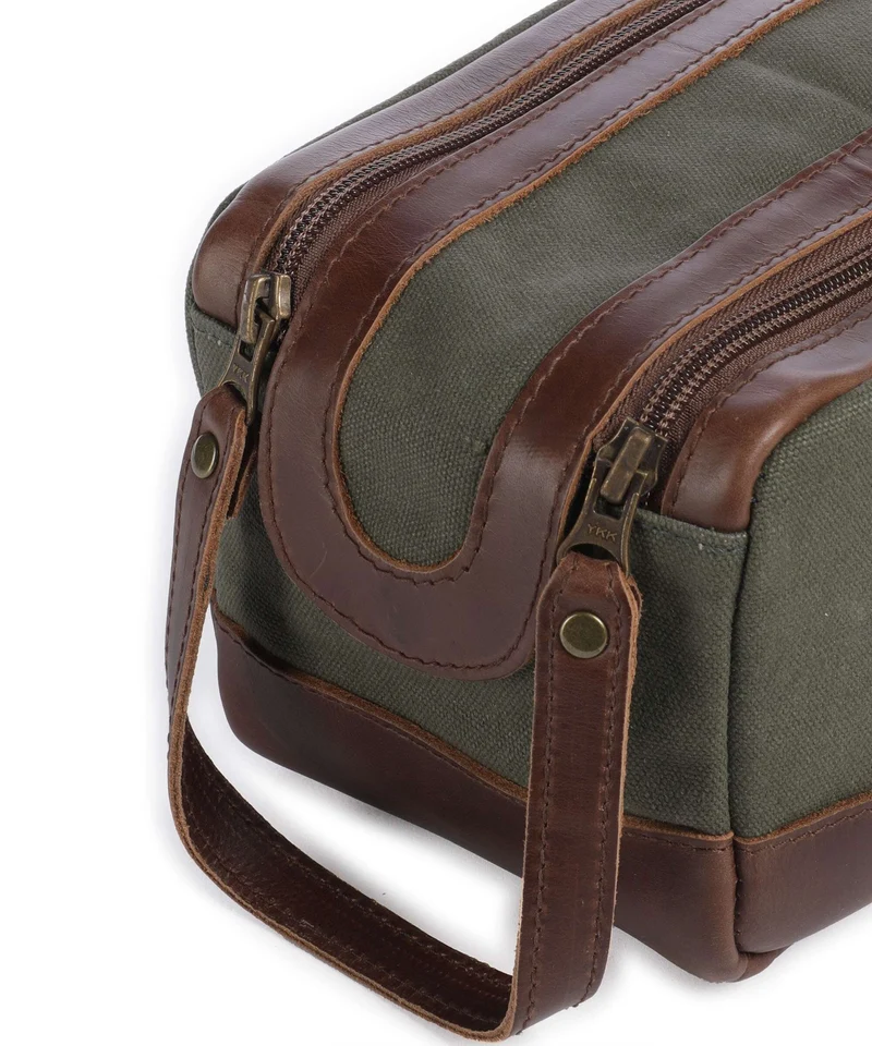 Buckle & Seam Bruno Trousse de toilette green