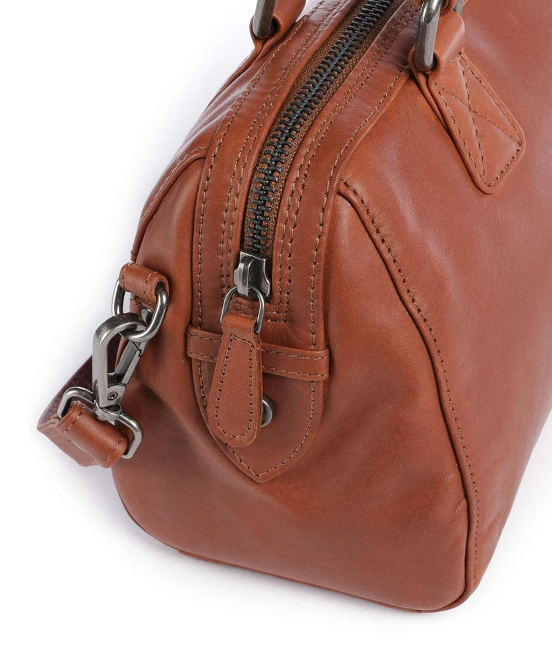 The Chesterfield Brand Wax Pull Up Cow Dalford Sac à main cognac