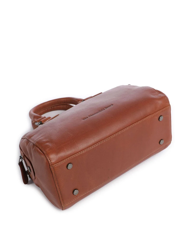 The Chesterfield Brand Wax Pull Up Cow Dalford Sac à main cognac