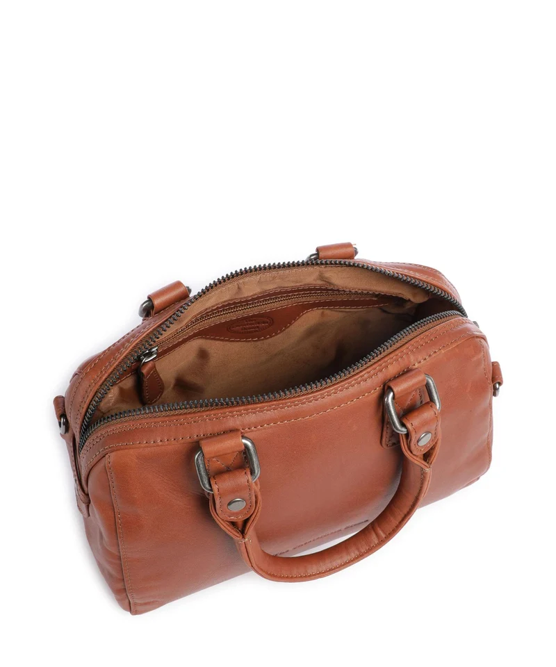 The Chesterfield Brand Wax Pull Up Cow Dalford Sac à main cognac
