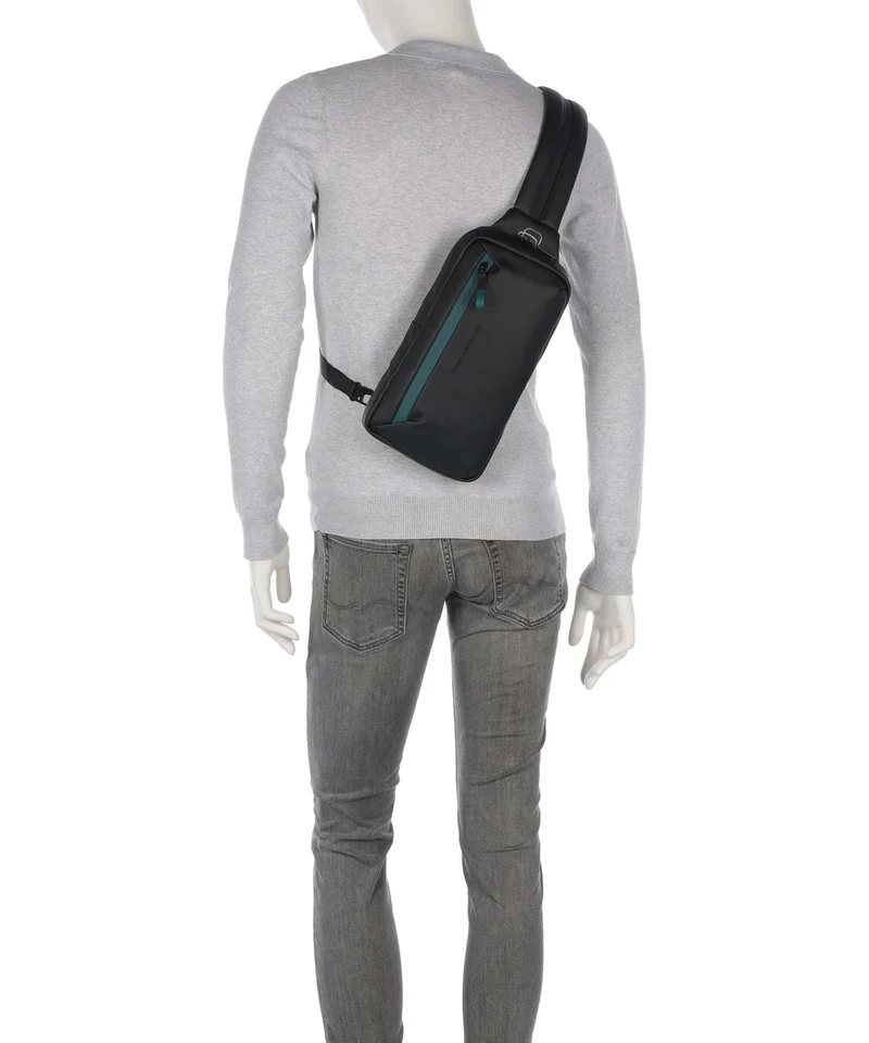 Piquadro C2OW Sac sling nero
