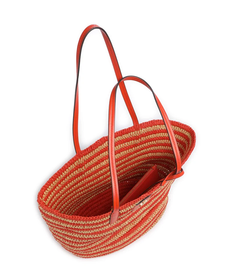 Lauren Ralph Lauren Brie 31 Cabas natural/orange lily